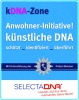 SDNA-Warnschld ''kDNA Zone - Anwohnerinitiative! - Künstliche DNA'' -  mit Logo Polizei Bremen - (Maße H 600 x B 400 mm)